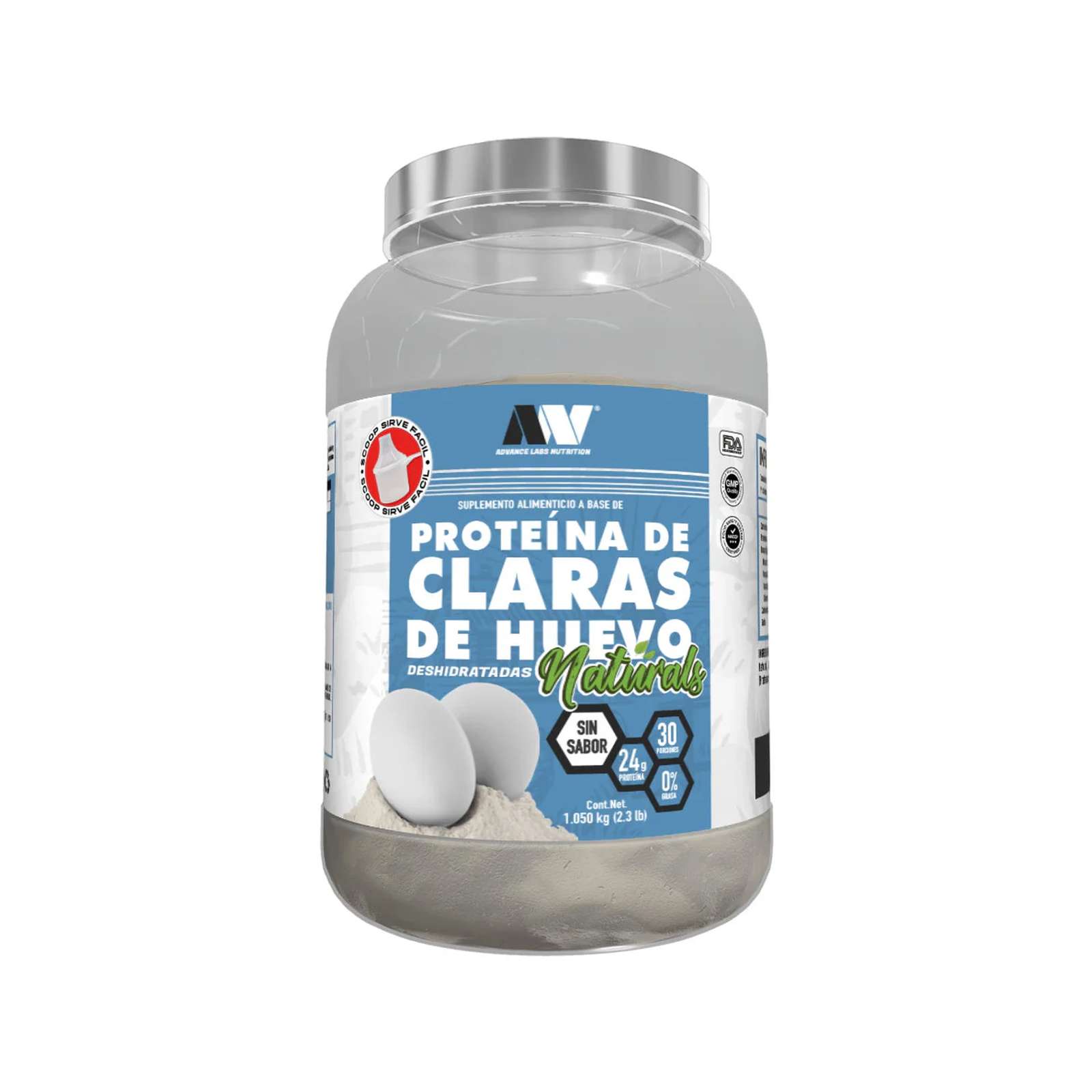 ADV Claras Naturals sin Sabor
