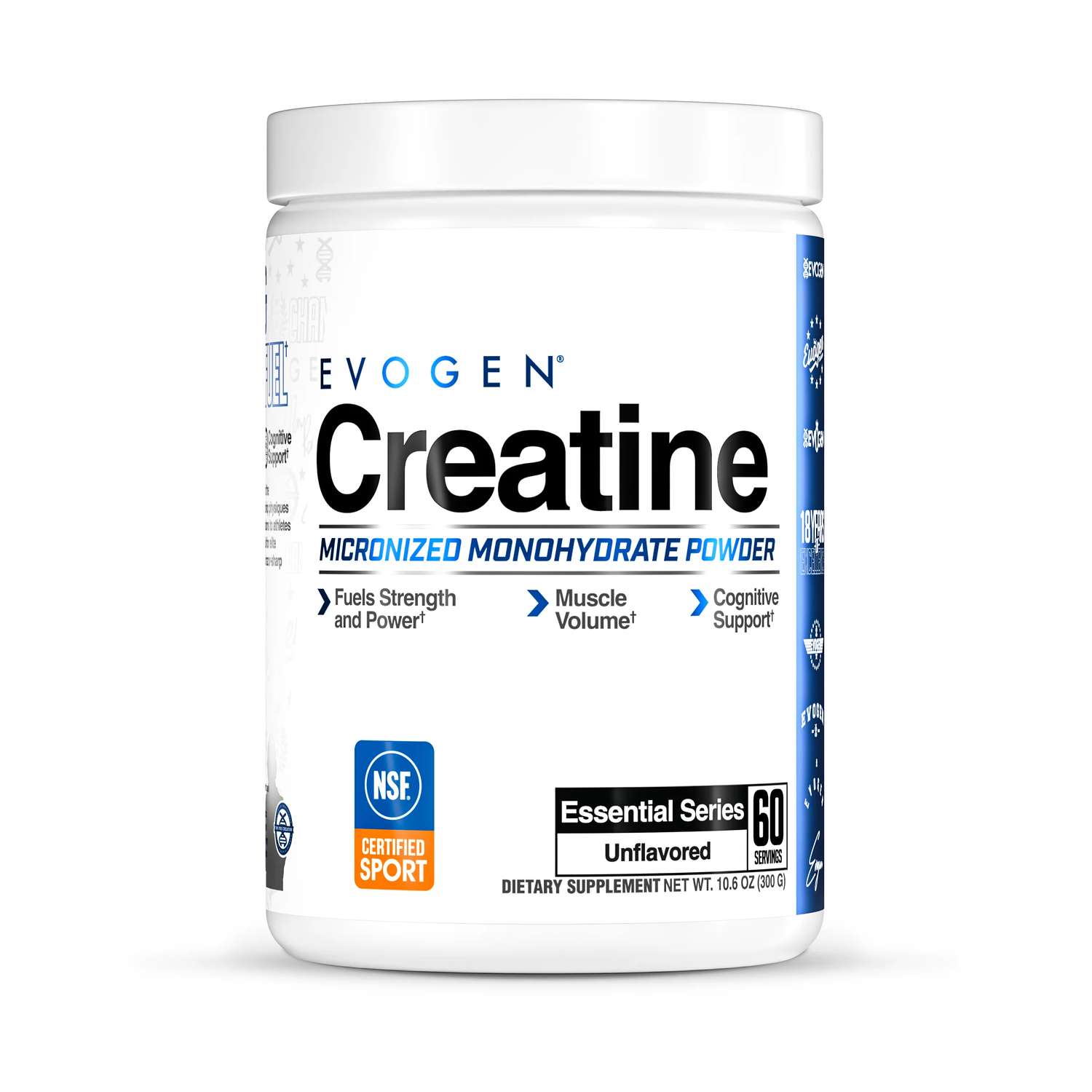 Evogen Creatine Monohydrate, suplemento deportivo