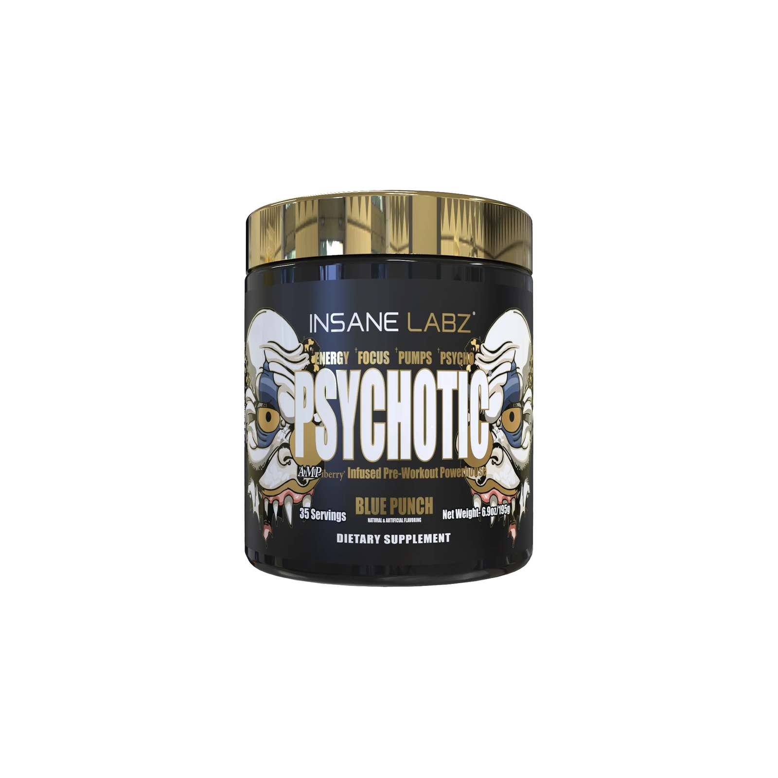 INS Insane Psychotic Gold 180 Capsules