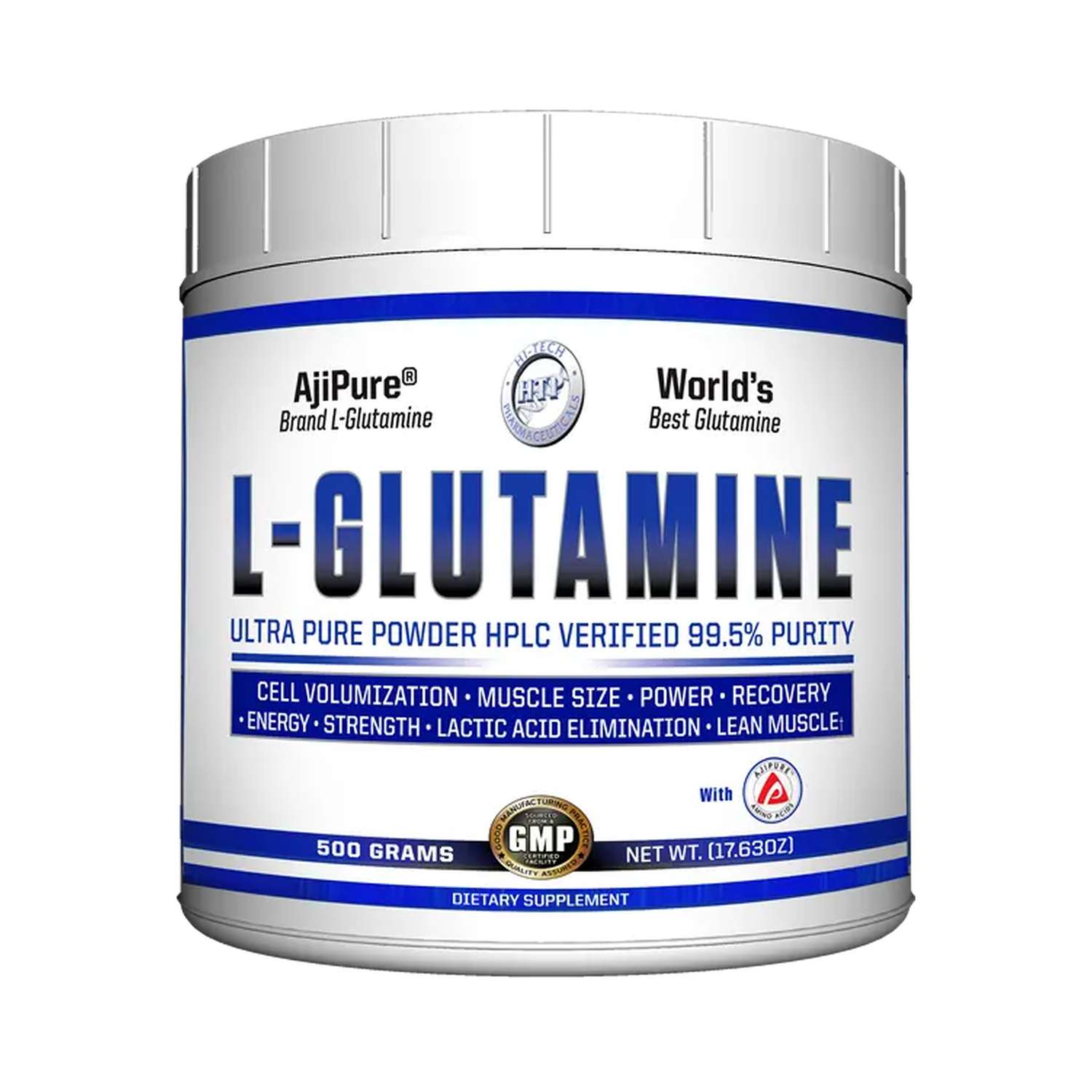Hi-Tech Pharma L-Glutamine, suplemento deportivo