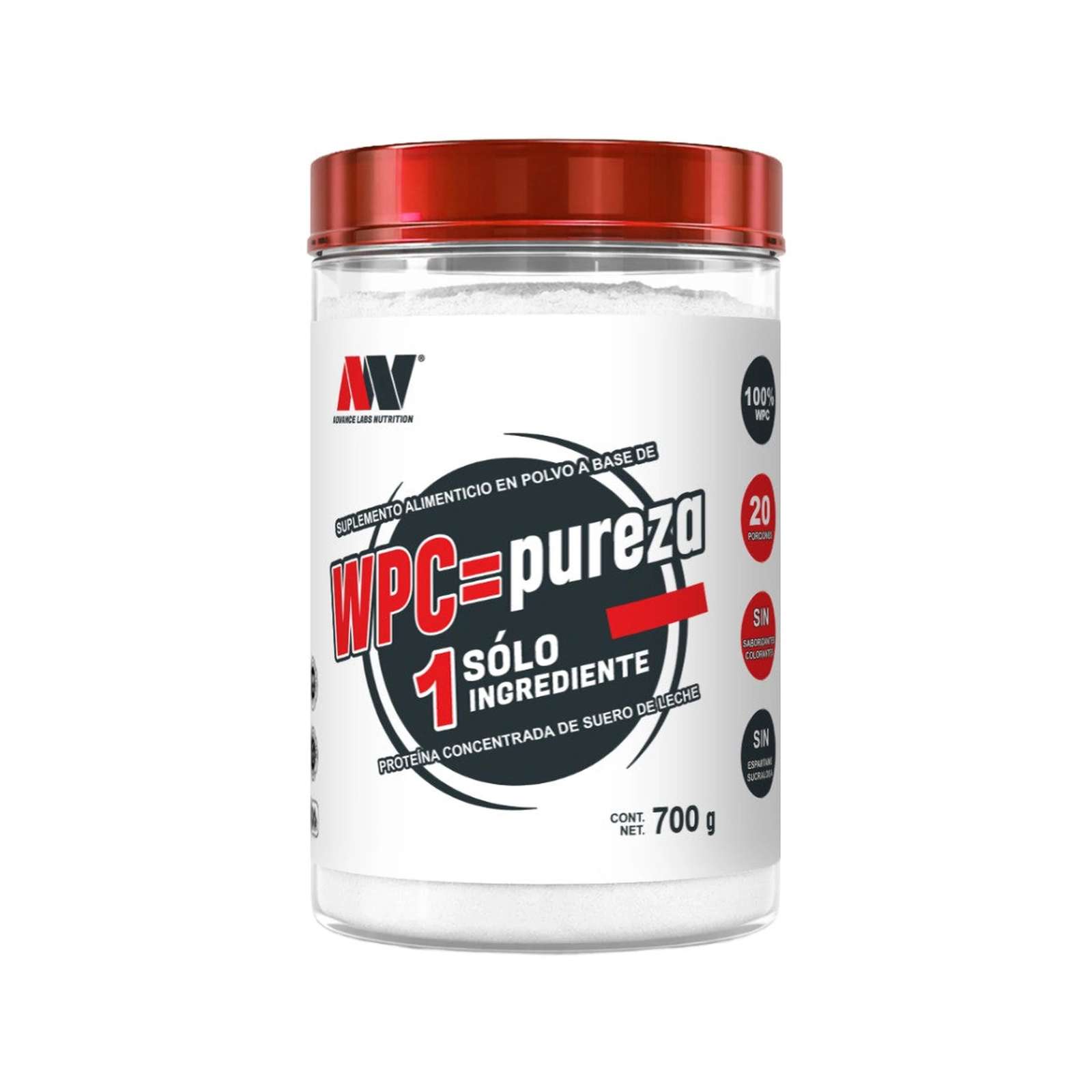 ADV Pureza Wpc 1 Solo Ingrediente