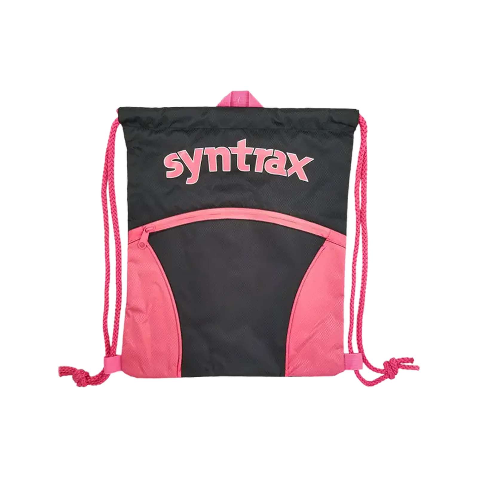 Syn Aerobag Drawstring Black Salmón