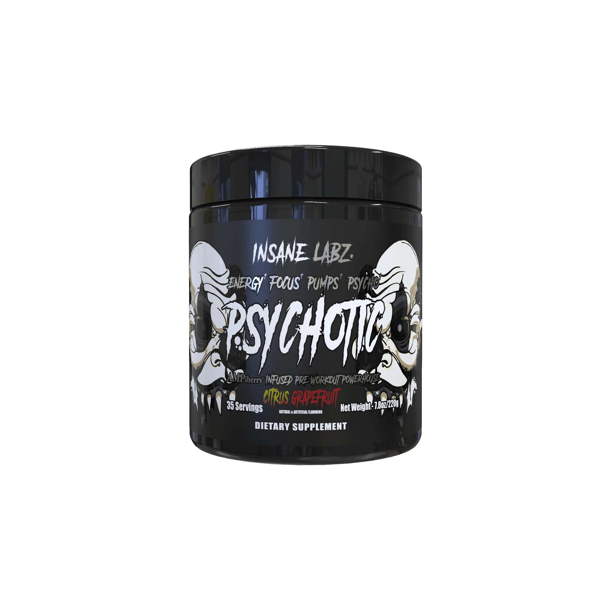INS INSANE PSYCHOTIC BLACK 180 CAPSULES