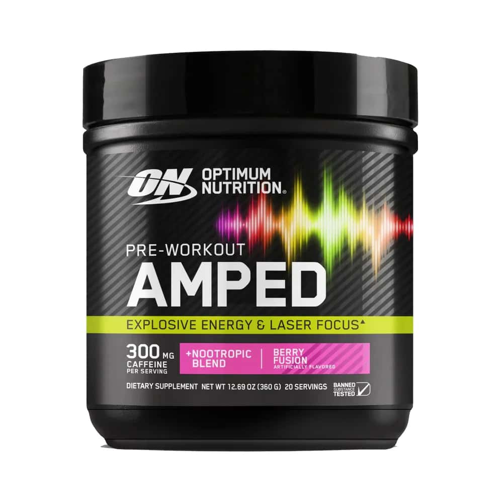 ON PRE-WORKOUT AMPED