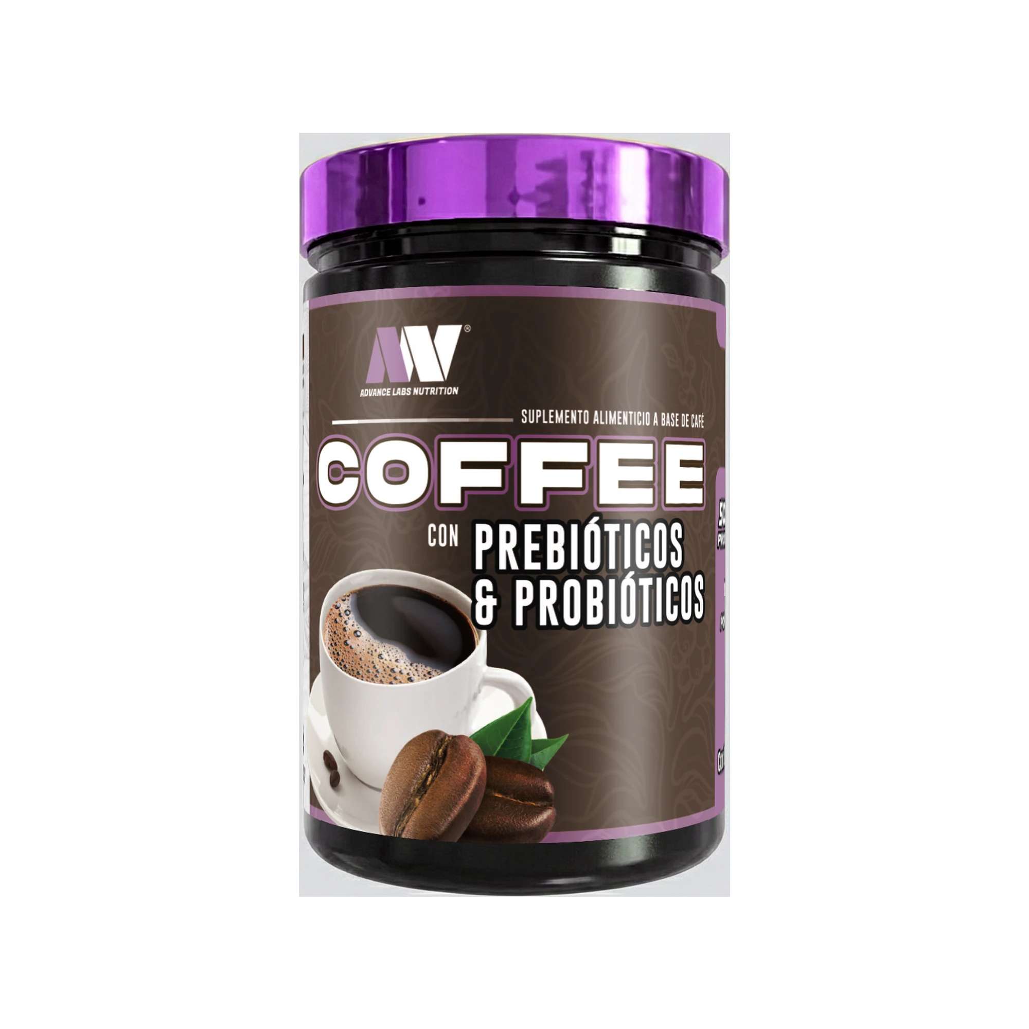 ADV COFFEE PREBIOTICOS Y PROBIOTICOS