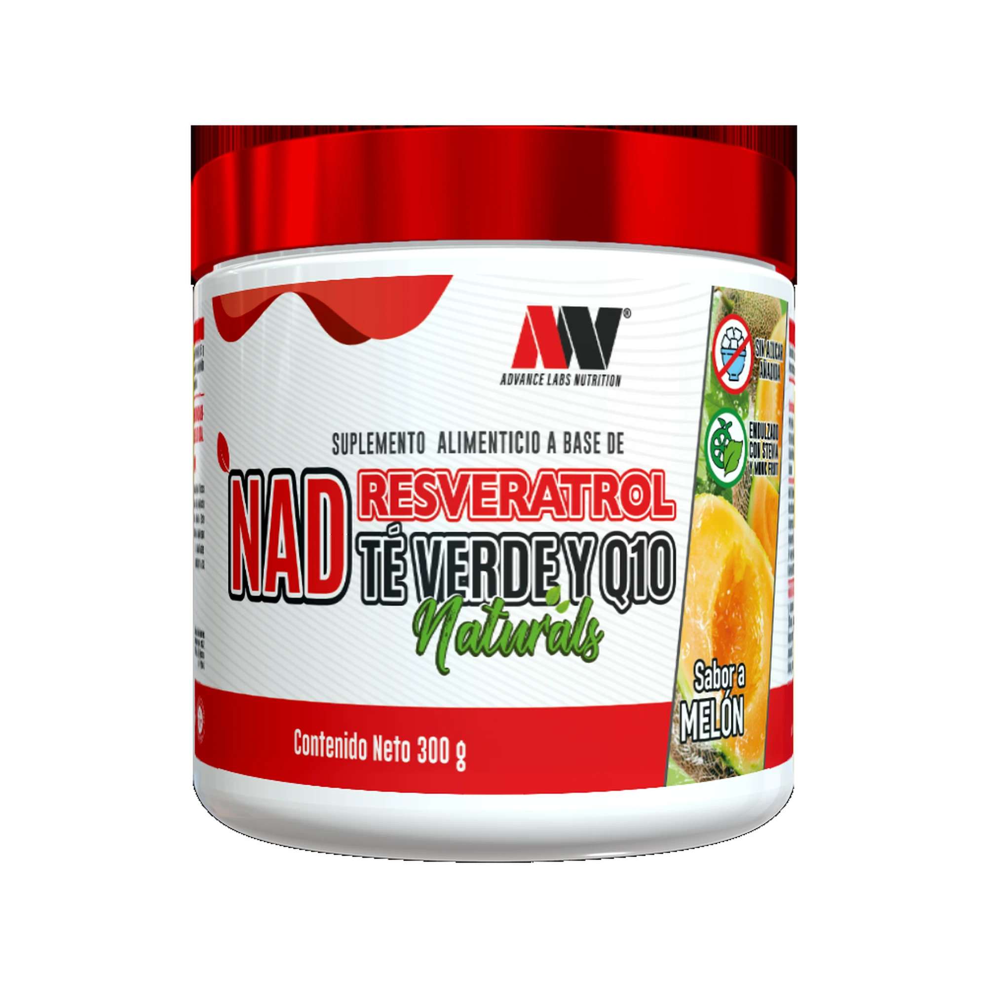 ADV NAD + RESVERATROL Y TÉ VERDE