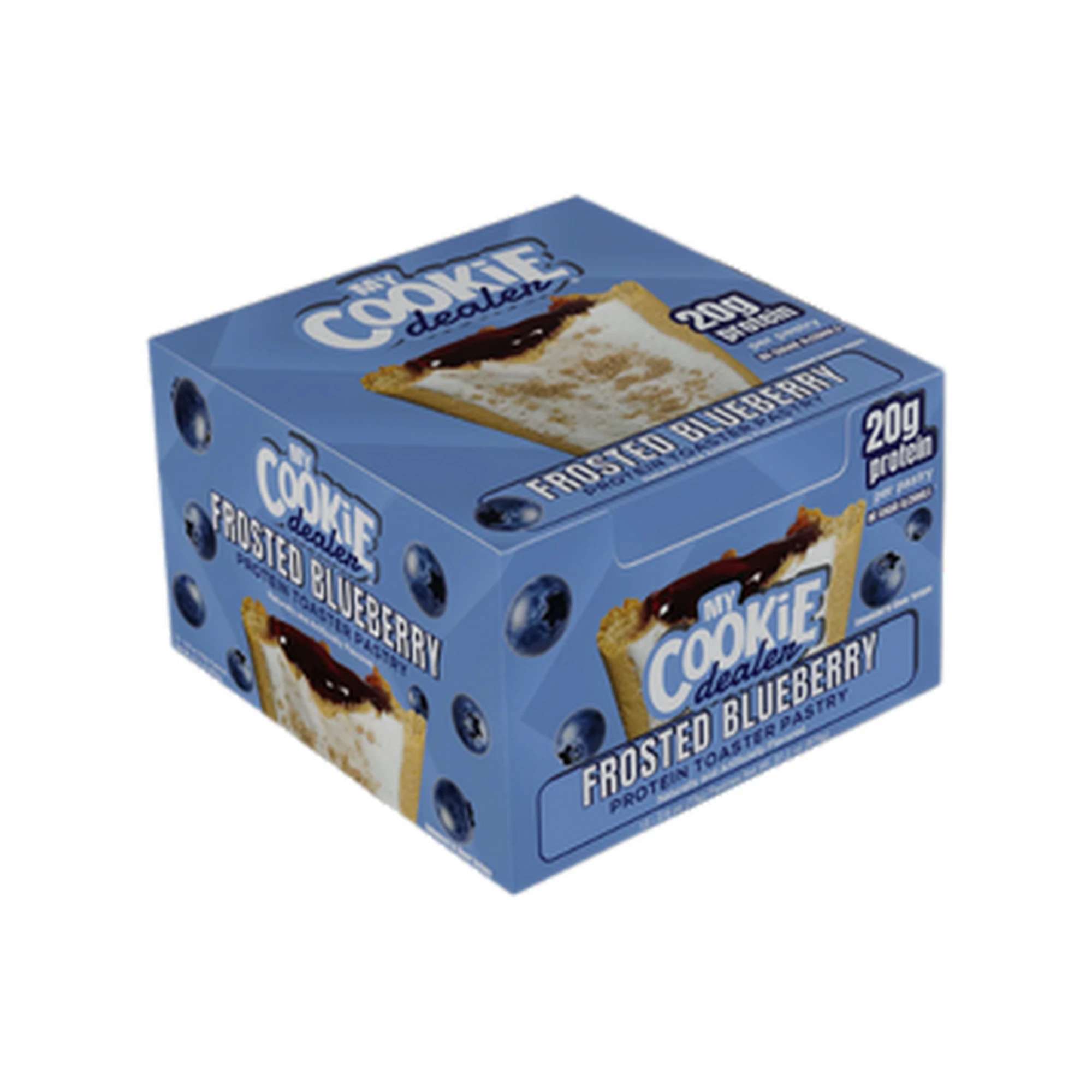 RAW MY COOKIE TOASTER PASTRY FROSTED 1 PIEZA APPLE