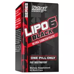 NUTREX LIPO 6 BLACK ULTRACONCENTRATED 60 CAPS