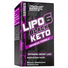 NUTREX LIPO 6 BLACK KETO 60 CAPS